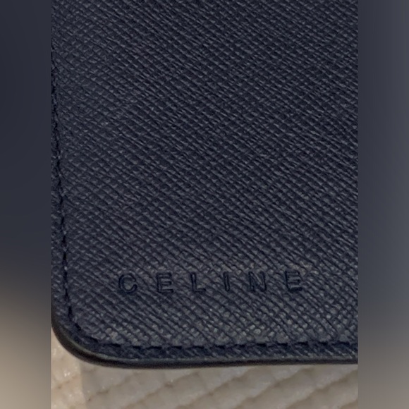 Celine long blue wallet - Picture 12 of 14